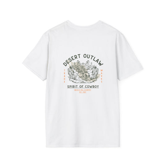 Desert Outlaw T-Shirt — Spirit of Cowboy Graphic Tee