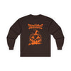 Halloween Pumpkin Drip Long Sleeve Tee