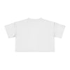 Crop Tee — "Bloom Life Is Good" Floral Graphic Crop Top