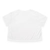 Sunflower Butterfly Cropped Tee — Floral Butterfly Graphic Top for Women