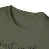 Trust in the Lord Sunflower T-Shirt — "Trust in the Lord with All Your Heart" Inspirational Christian Tee