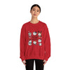 Holiday Sweatshirt — "Meowy Christmas" Cute Cat Crewneck for Cat Lovers