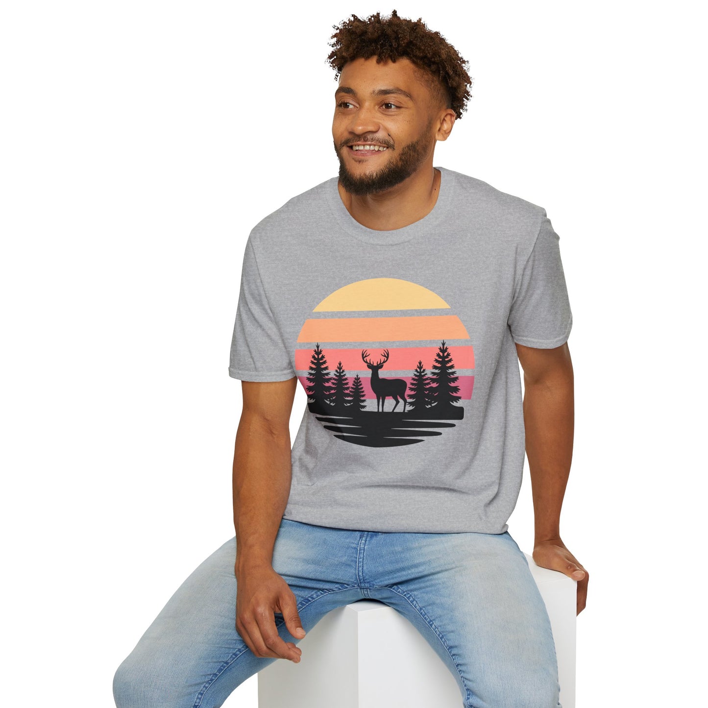 Silhouette Forest Sunset T-Shirt — Dear Forest Graphic Tee