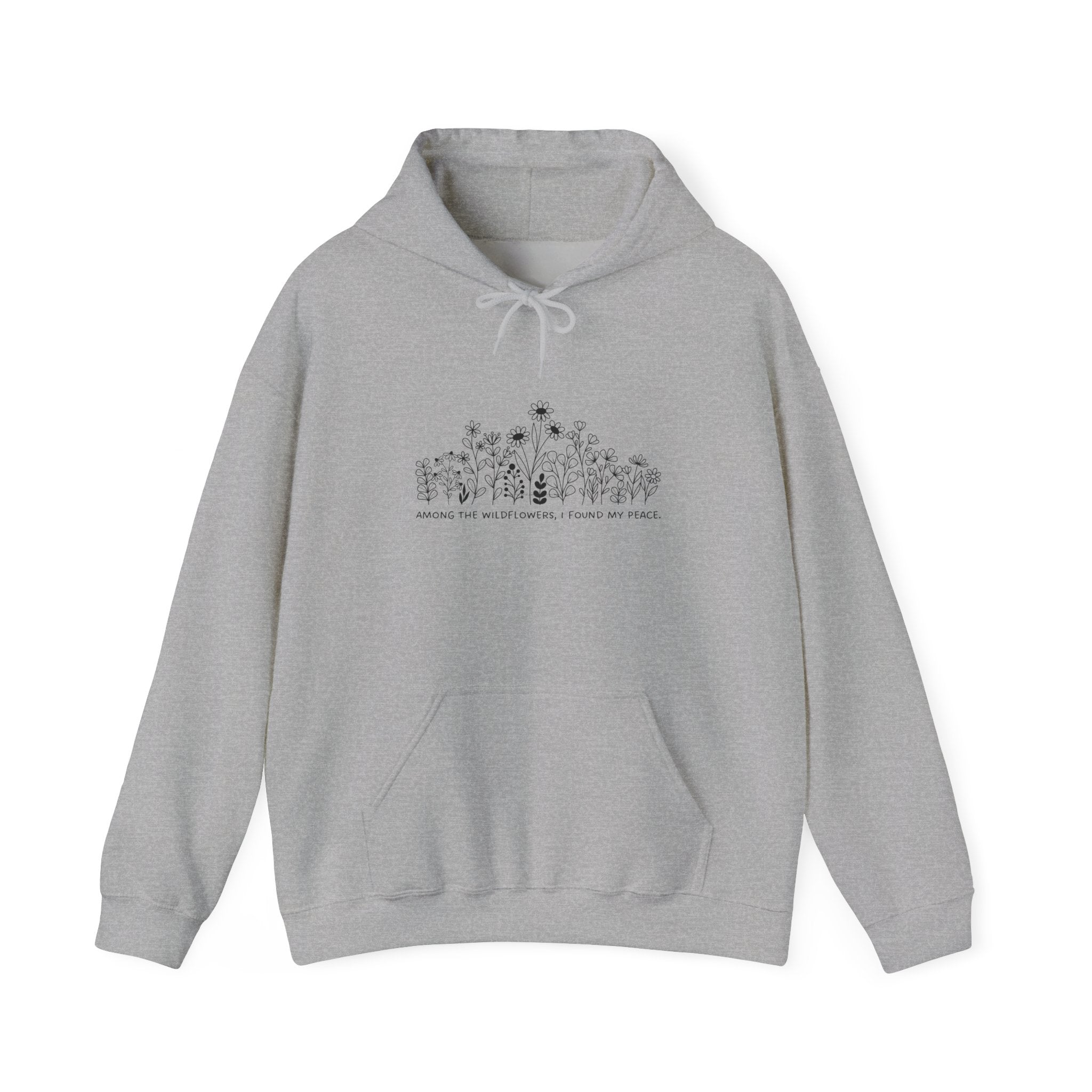 Wildflowers Graphic Hoodie - Heavy Blend™ Sweatshirt