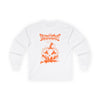 Halloween Pumpkin Drip Long Sleeve Tee