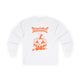 Halloween Pumpkin Drip Long Sleeve Tee