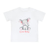 Cute Baby Elephant Short Sleeve T-Shirt — Newborn & Infant Graphic Tee