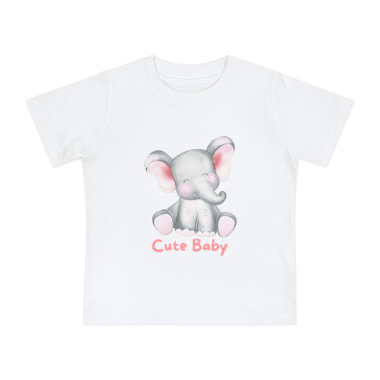 Baby T-Shirt — Cute Baby Elephant Graphic Tee for Newborns & Infants