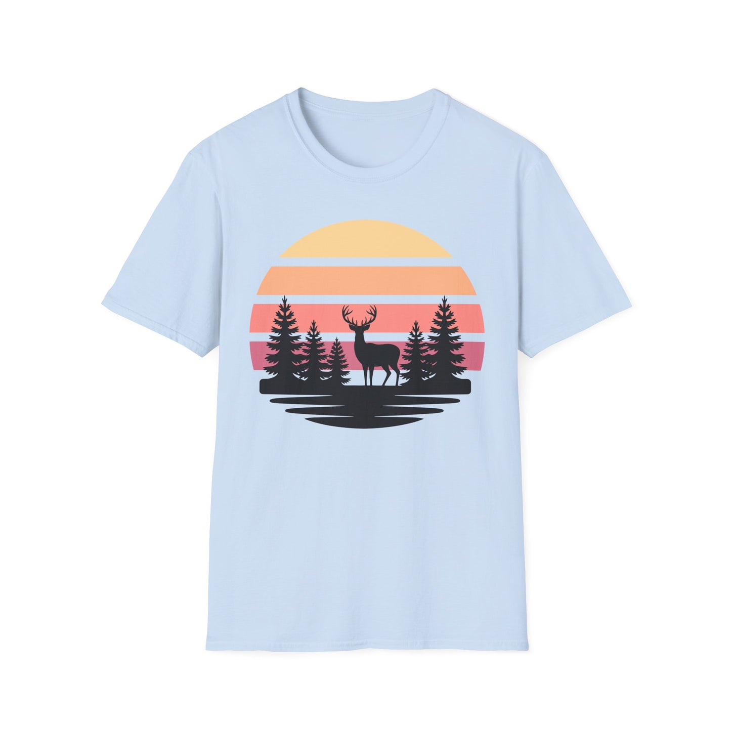 Silhouette Forest Sunset T-Shirt — Dear Forest Graphic Tee