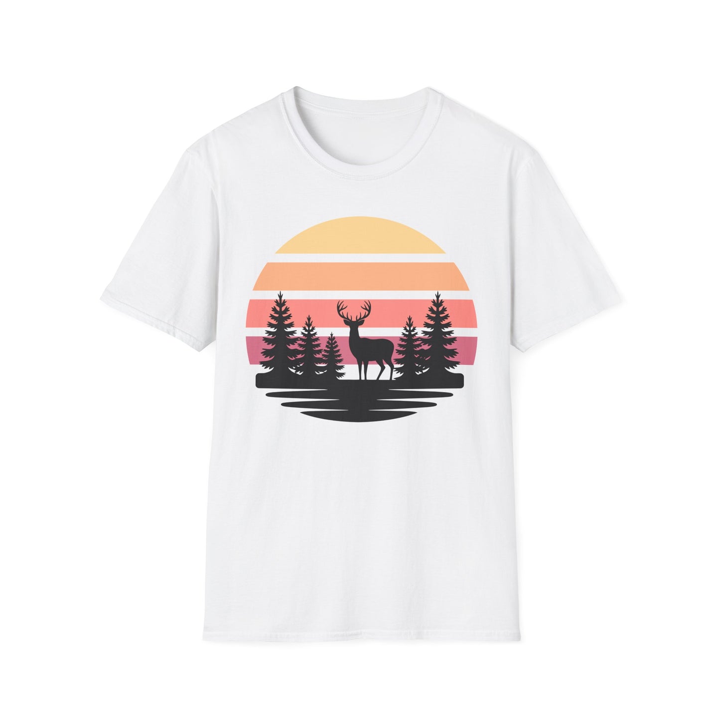 Silhouette Forest Sunset T-Shirt — Dear Forest Graphic Tee