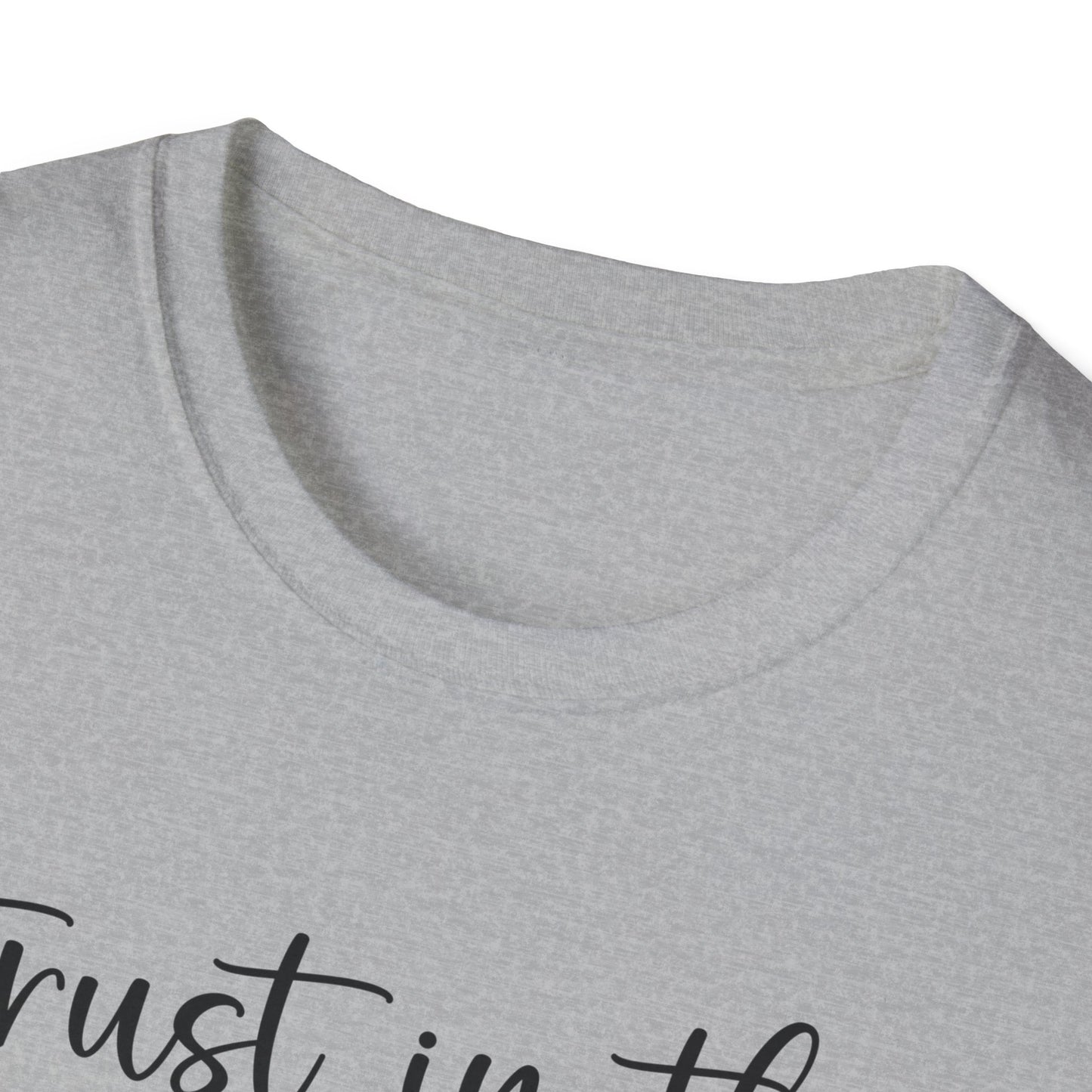Trust in the Lord Sunflower T-Shirt — "Trust in the Lord with All Your Heart" Inspirational Christian Tee