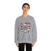 Holiday Sweatshirt — "Meowy Christmas" Cute Cat Crewneck for Cat Lovers