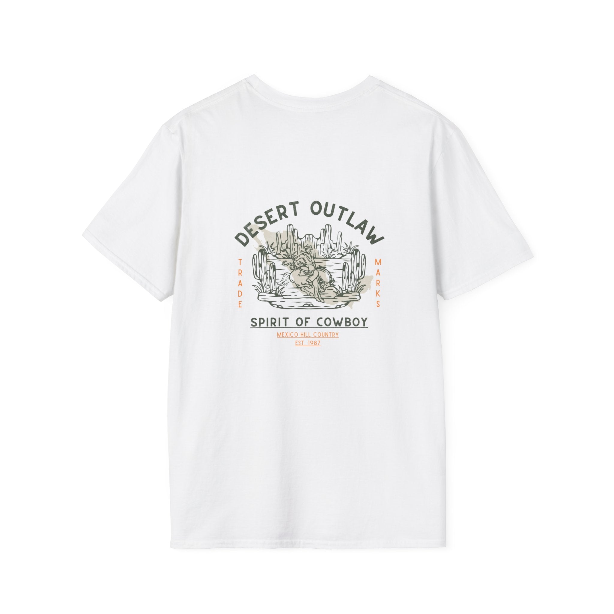 Desert Outlaw T-Shirt — Spirit of Cowboy Graphic Tee