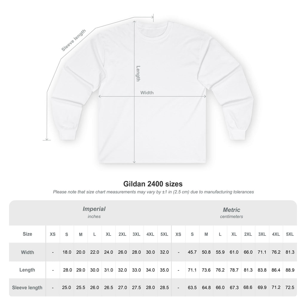 Father Man of God Long Sleeve Tee Vertical Script