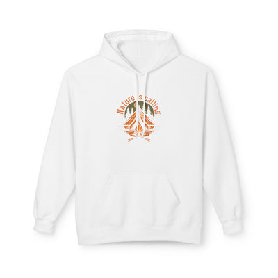 Nature Seeking Hoodie — Mountain & Campfire Outdoor Adventure Pullover