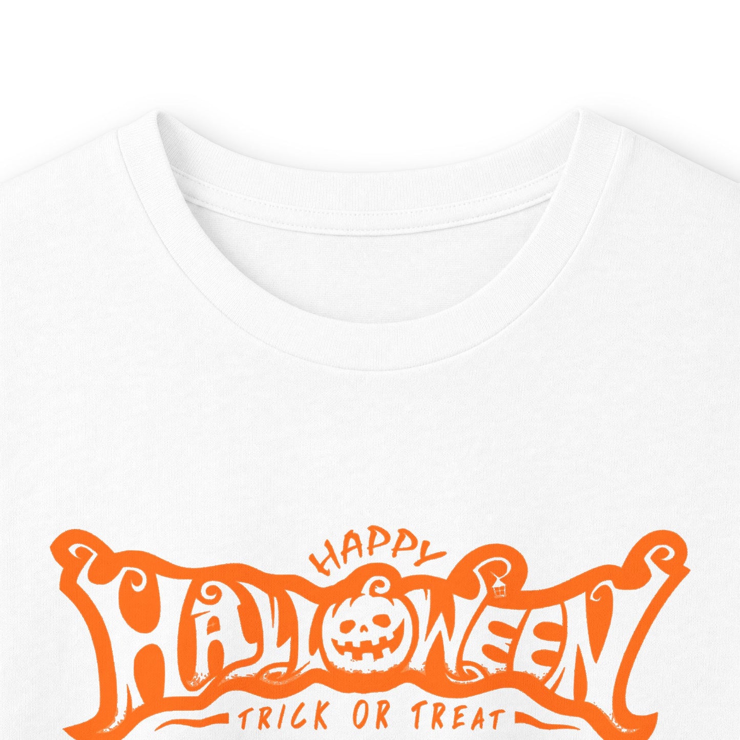 Halloween Pumpkin Drip Long Sleeve Tee