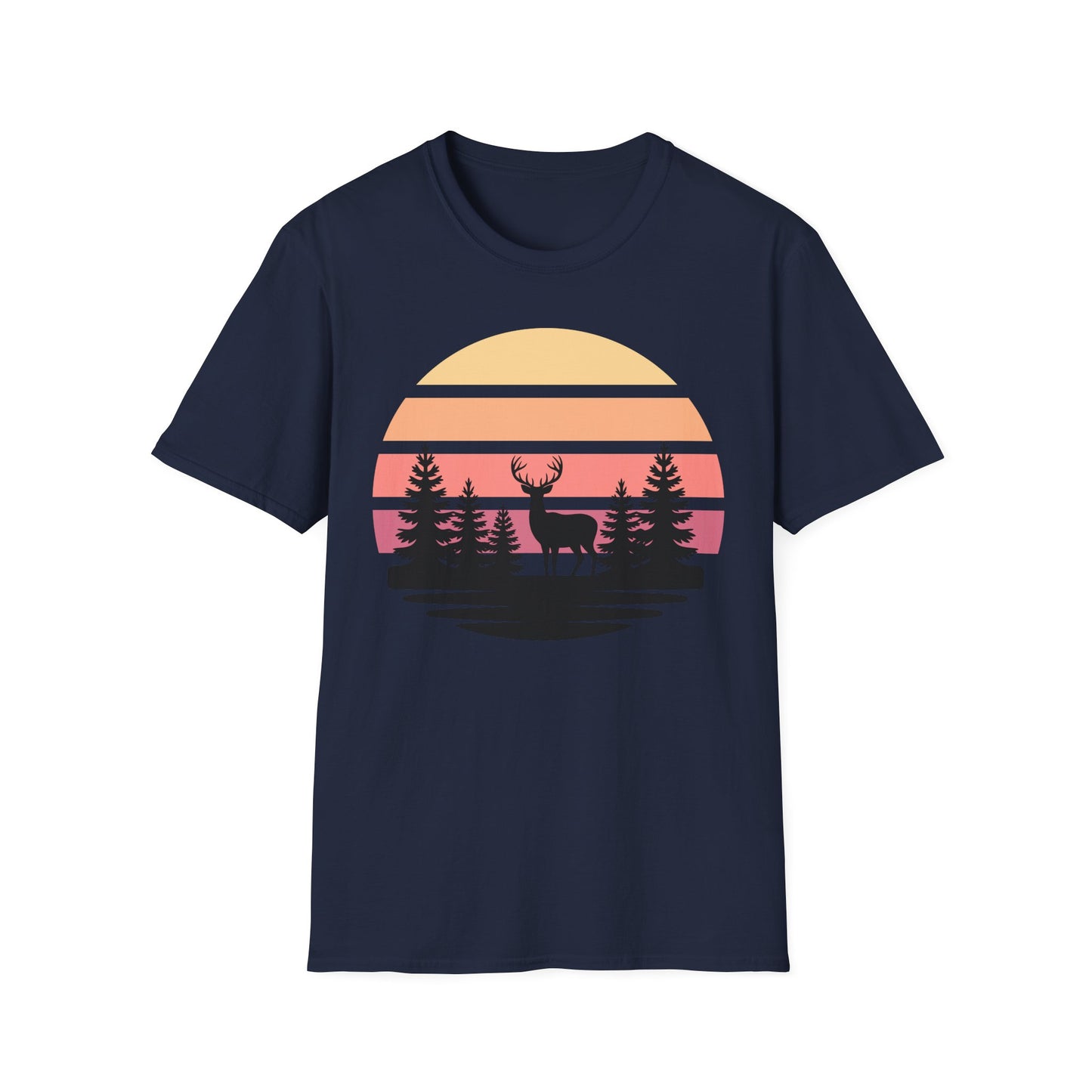 Silhouette Forest Sunset T-Shirt — Dear Forest Graphic Tee