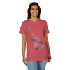 Acoustic Word Art Guitar T-Shirt — Retro Typography Music Tee