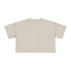 Crop Tee — "Bloom Life Is Good" Floral Graphic Crop Top