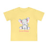 Cute Baby Elephant Short Sleeve T-Shirt — Newborn & Infant Graphic Tee