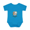 Infant Bodysuit with Enjoyable Trip Zoo Animals Design