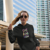 Cat & Dog Mom Hoodie — Floral Paw Print Pet Lover Sweatshirt