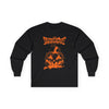 Halloween Pumpkin Drip Long Sleeve Tee