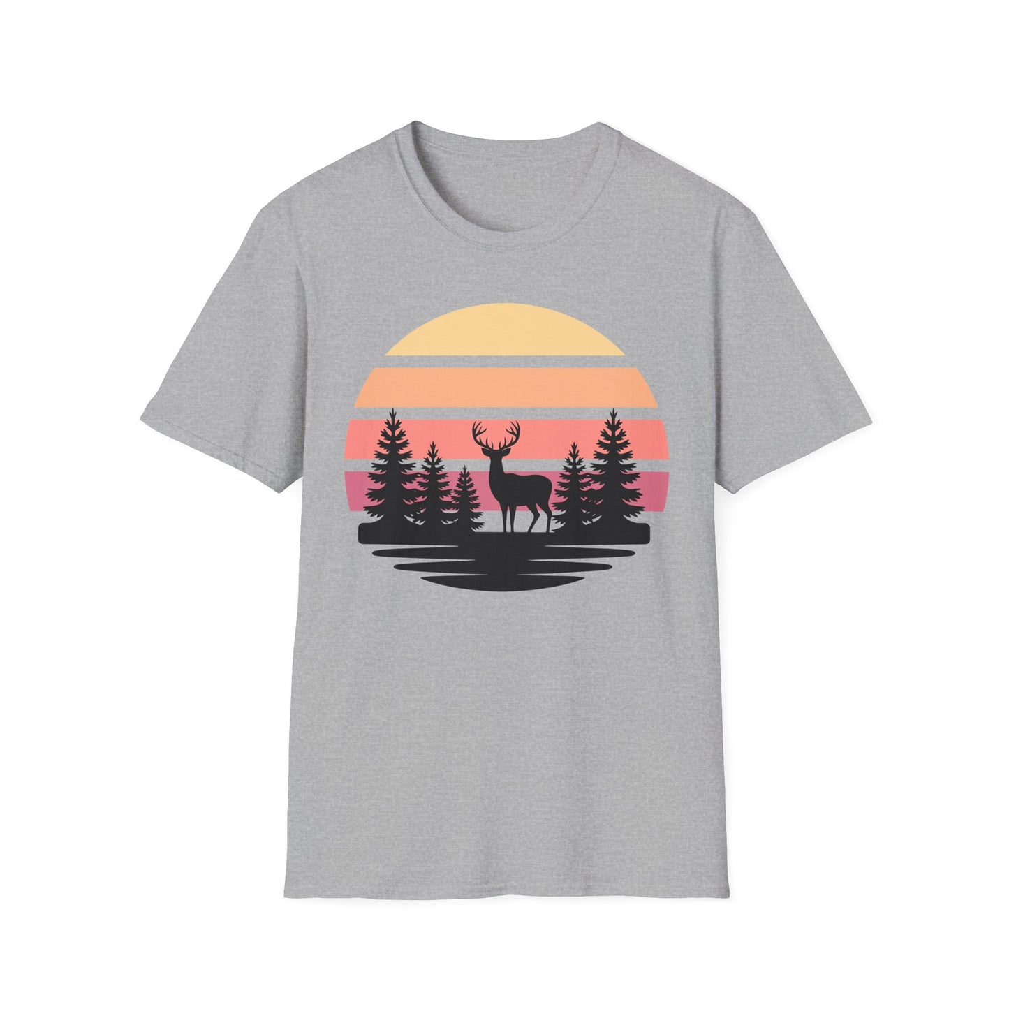 Silhouette Forest Sunset T-Shirt — Dear Forest Graphic Tee