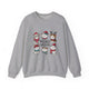 Holiday Sweatshirt — "Meowy Christmas" Cute Cat Crewneck for Cat Lovers
