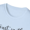 Trust in the Lord Sunflower T-Shirt — "Trust in the Lord with All Your Heart" Inspirational Christian Tee