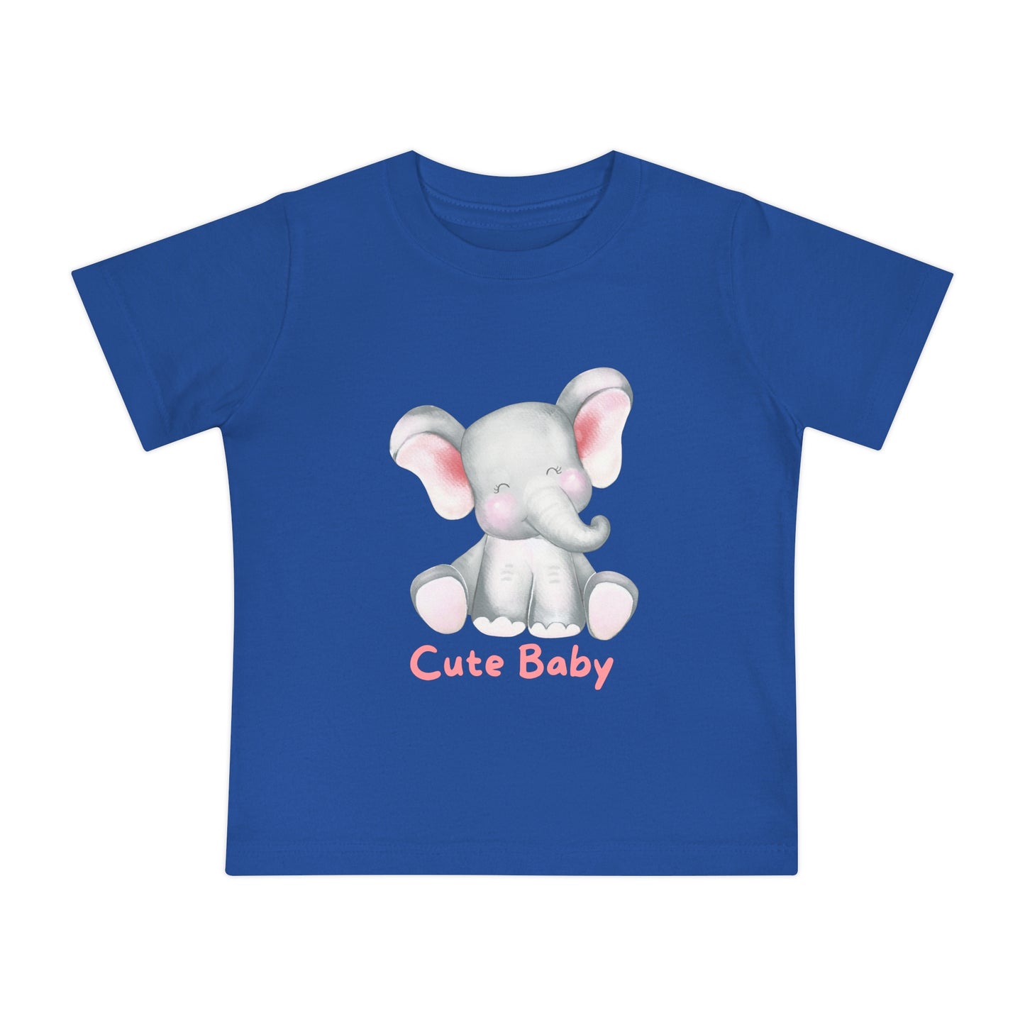Baby T-Shirt — Cute Baby Elephant Graphic Tee for Newborns & Infants