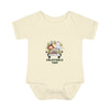 Infant Bodysuit with Enjoyable Trip Zoo Animals Design
