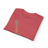 Acoustic Word Art Guitar T-Shirt — Retro Typography Music Tee