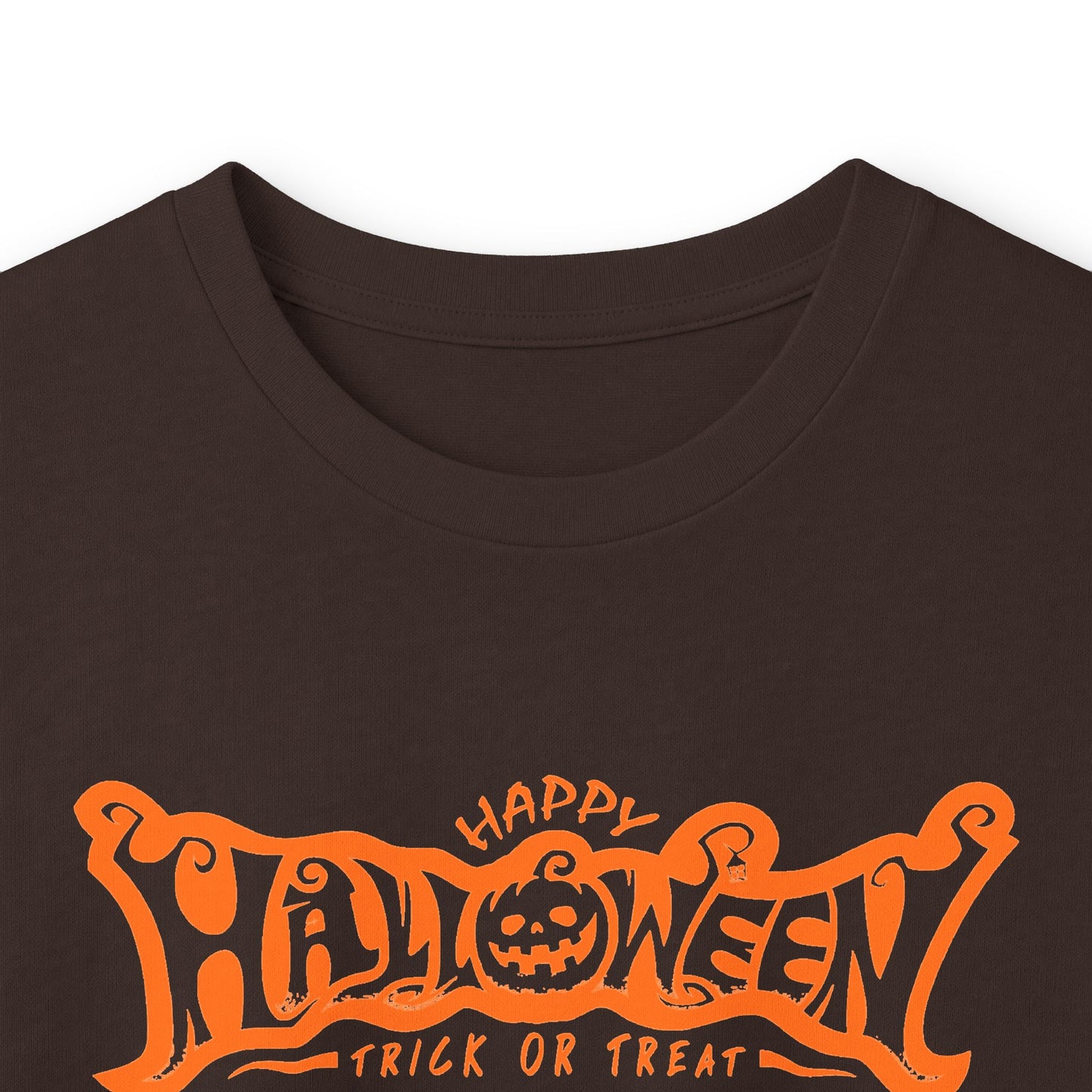 Halloween Pumpkin Drip Long Sleeve Tee