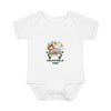 Infant Bodysuit with Enjoyable Trip Zoo Animals Design