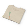 Acoustic Word Art Guitar T-Shirt — Retro Typography Music Tee